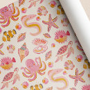 Search for sea creature wrapping paper Whimsical