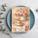 Search for tea cup cards Floral