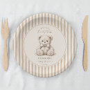 Search for teddy bear paper plates Vintage