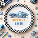 Search for racing cars paper plates Boys birthday