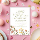 Search for garden baby shower invitations Floral