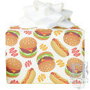 Search for hamburger wrapping paper Bbq