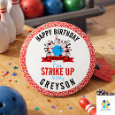 Search for bowling party badges For kids