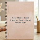 Search for motivational notebooks Create your own