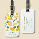 Search for lemon luggage tags Citrus fruit
