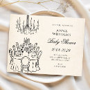 Search for dinner baby shower invitations Elegant