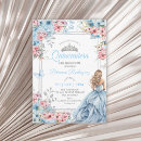 Search for blue butterfly quinceanera invitations Floral