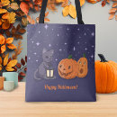 Search for halloween tote bags Cat