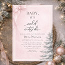 Search for winter baby invitations Baby its cold outside