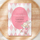 Search for some bunny invitations Pastel