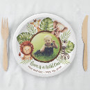 Search for jungle paper plates Watercolor