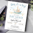 Search for sailboat baby boy shower invitations Blue