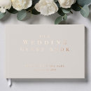 Search for minimalist wedding guest books Chic