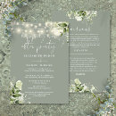 Search for reception after elopement weddings Sage green