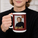 Search for graduation photo mugs Bold typography
