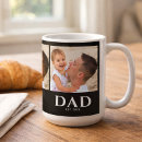 Search for dad established mugs Black white