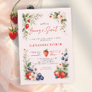 Search for sweet bridal shower invitations Blueberry