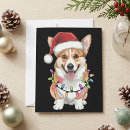Search for welsh christmas cards Pembroke welsh corgi