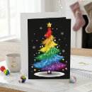 Search for lgbtq christmas cards Rainbow christmas tree
