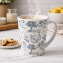 Search for vintage french mugs Toile de jouy