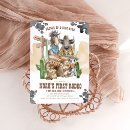 Search for digital bison invitations Wild west