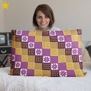 Search for purple and white pillowcases Geometric