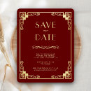 Search for roaring 20s save the dates 1920s