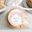 Search for baby shower thank you tags stickers Baby in bloom
