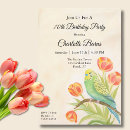 Search for parakeet invitations Budgerigar