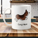 Search for cartoon corgi mugs Dog