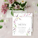 Search for pastel baby shower invitations Wildflowers