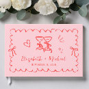 Search for pink guest books Retro