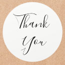 Search for cursive thank you stickers Minimalist