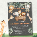 Search for one wild year Jungle safari party animals