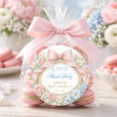 Search for vintage bow stickers Girl baby shower
