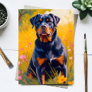 Search for rottweiler vertical postcards Cute