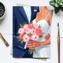 Search for bride postcards Watercolor