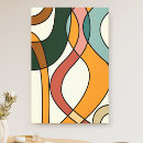 Search for lines canvas prints Mid century modern