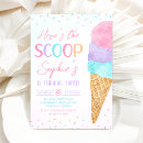 Search for heres the scoop invitations Girls summer party