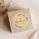Search for kraft thank you stickers Rustic