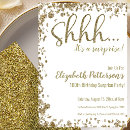 Search for surprise 100th birthday invitations Calligraphy