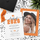Search for party orange invitations Script calligraphy typography