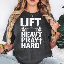 Search for pray hard tshirts Fitness