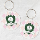 Search for golf lover key rings Modern