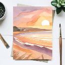 Search for sunset painting postcards Waves