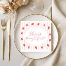 Search for strawberry napkins Berry first