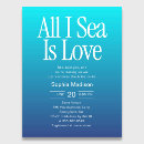 Search for sea bridal shower invitations Coastal