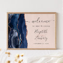 Search for navy and rose gold wedding posters Elegant