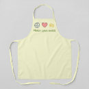 Search for peace aprons Retro