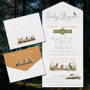 Search for all in one baby shower invitations Woodland animals